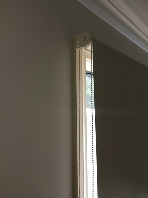 Face Fixed Over Rolled Roller Blind